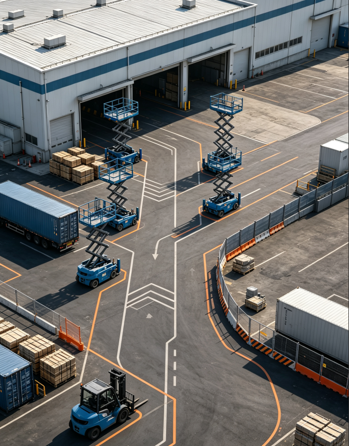 Consulting on reverse logistics route planning for equipment entry and exit