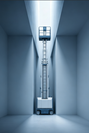 Vertical Mast Lift Narrow Space Penetration Operation Solutions